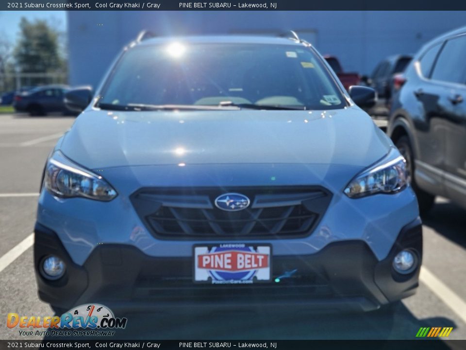 2021 Subaru Crosstrek Sport Cool Gray Khaki / Gray Photo #2