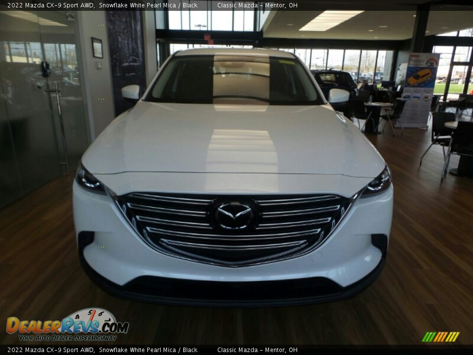 2022 Mazda CX-9 Sport AWD Snowflake White Pearl Mica / Black Photo #2
