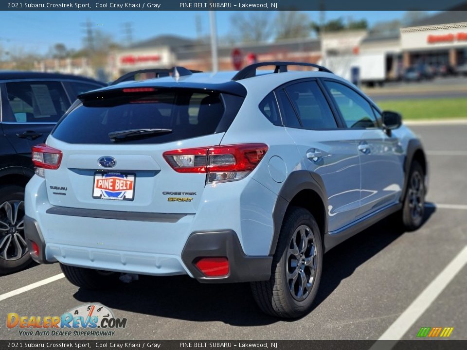 2021 Subaru Crosstrek Sport Cool Gray Khaki / Gray Photo #3