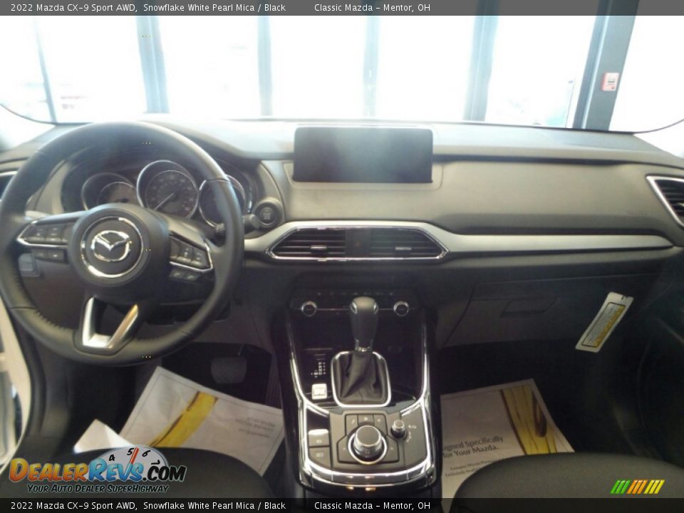2022 Mazda CX-9 Sport AWD Snowflake White Pearl Mica / Black Photo #3