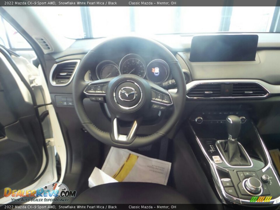 2022 Mazda CX-9 Sport AWD Snowflake White Pearl Mica / Black Photo #4