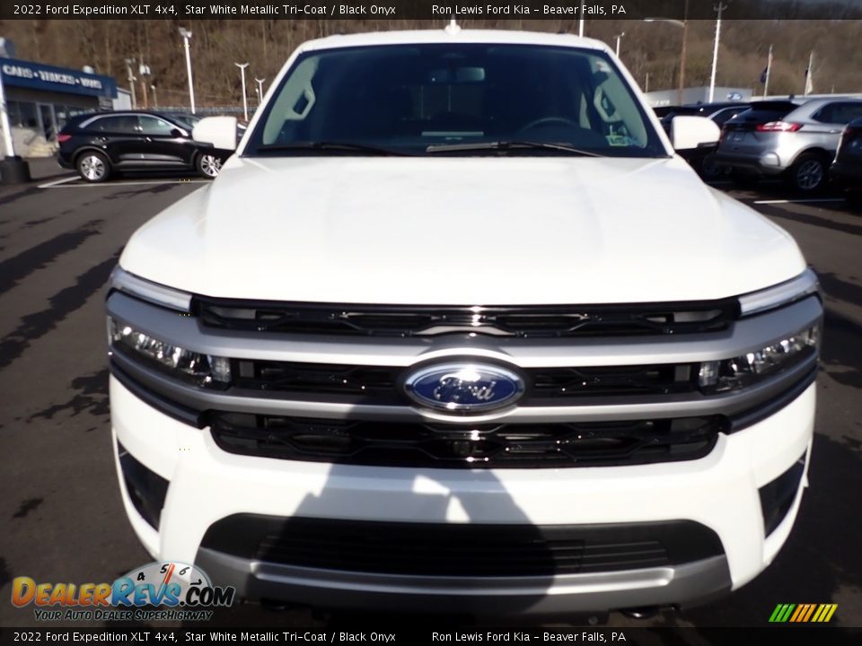 Star White Metallic Tri-Coat 2022 Ford Expedition XLT 4x4 Photo #3