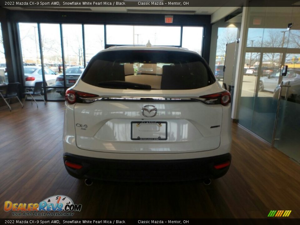 2022 Mazda CX-9 Sport AWD Snowflake White Pearl Mica / Black Photo #5