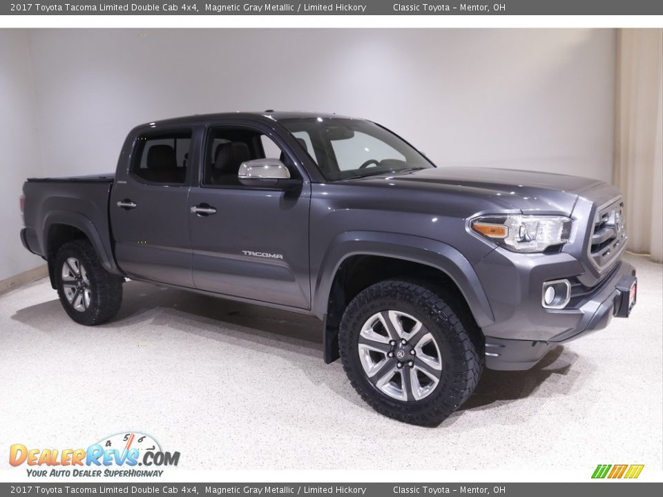 Magnetic Gray Metallic 2017 Toyota Tacoma Limited Double Cab 4x4 Photo #1