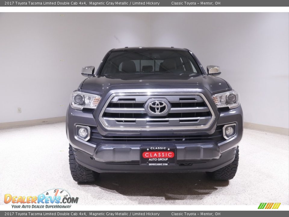 2017 Toyota Tacoma Limited Double Cab 4x4 Magnetic Gray Metallic / Limited Hickory Photo #2