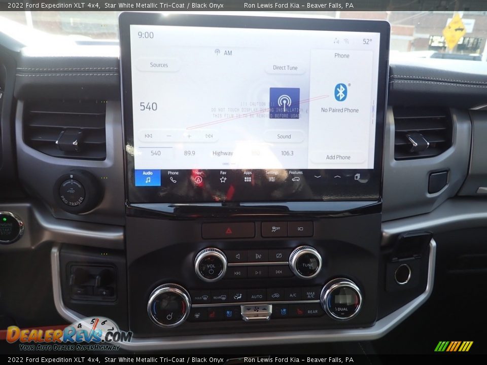 Controls of 2022 Ford Expedition XLT 4x4 Photo #16