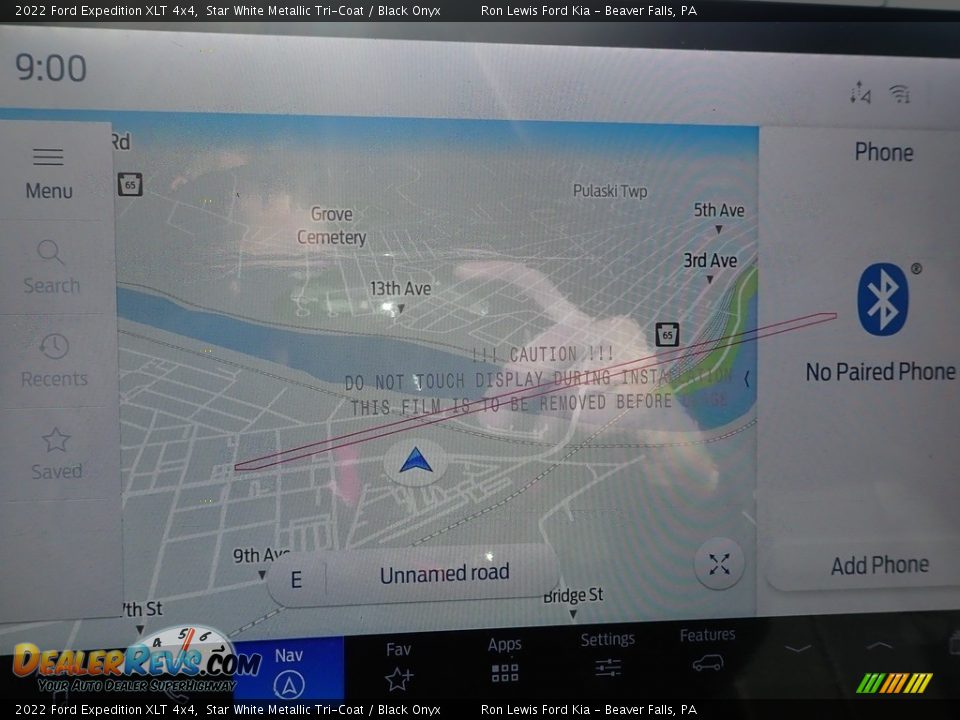 Navigation of 2022 Ford Expedition XLT 4x4 Photo #17