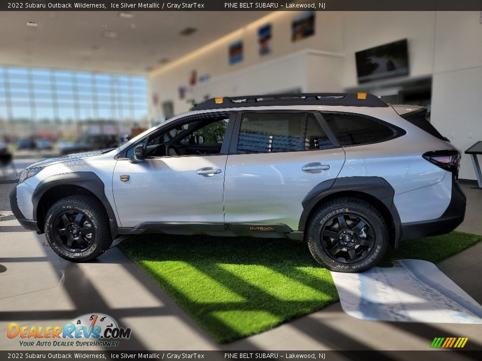 2022 Subaru Outback Wilderness Ice Silver Metallic / Gray StarTex Photo #4