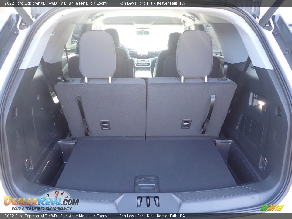 2022 Ford Explorer XLT 4WD Star White Metallic / Ebony Photo #13
