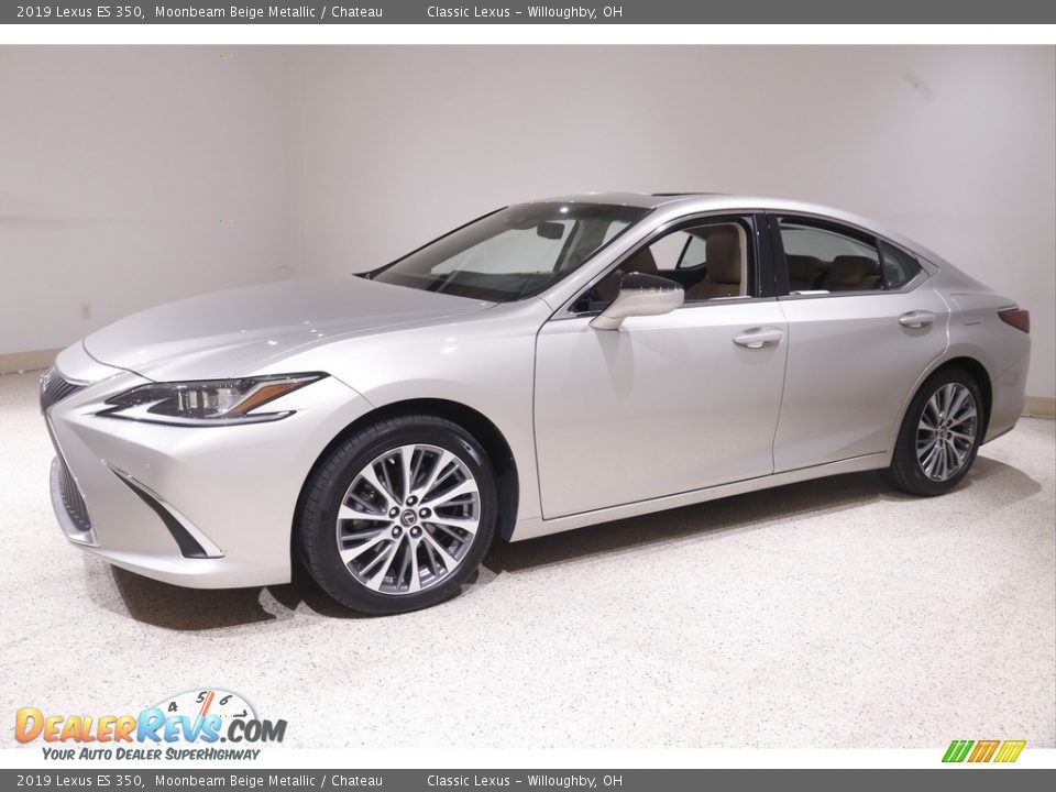 2019 Lexus ES 350 Moonbeam Beige Metallic / Chateau Photo #3