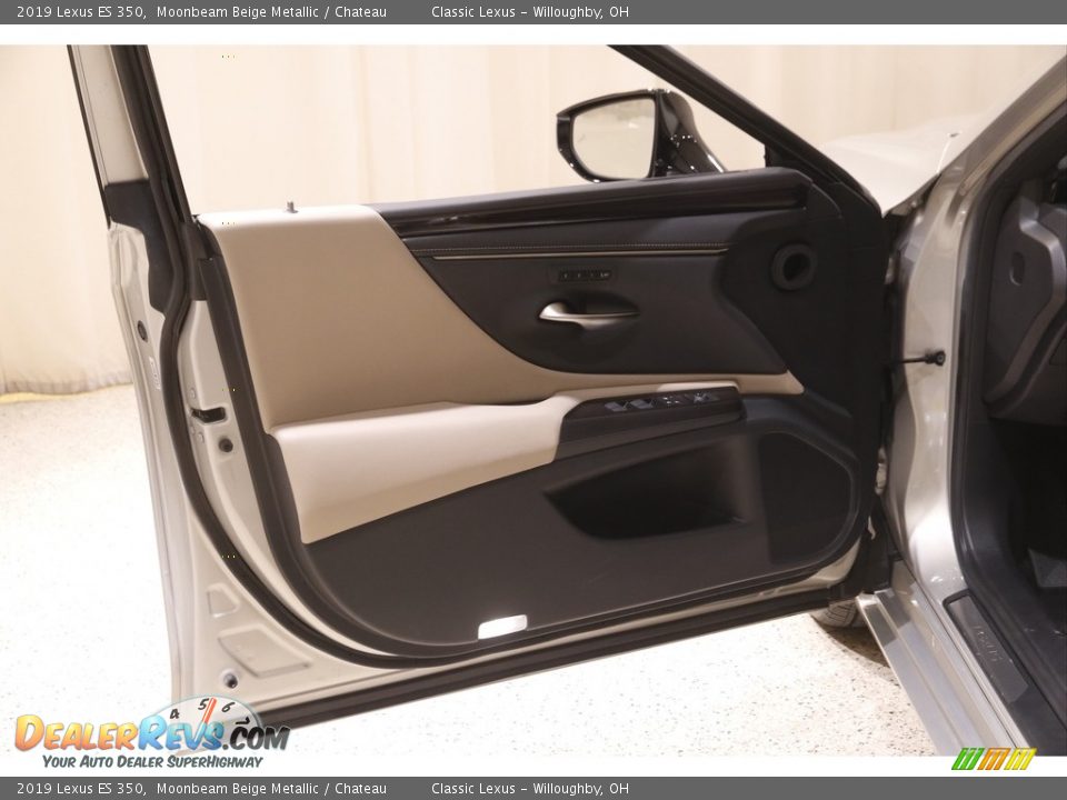 2019 Lexus ES 350 Moonbeam Beige Metallic / Chateau Photo #4
