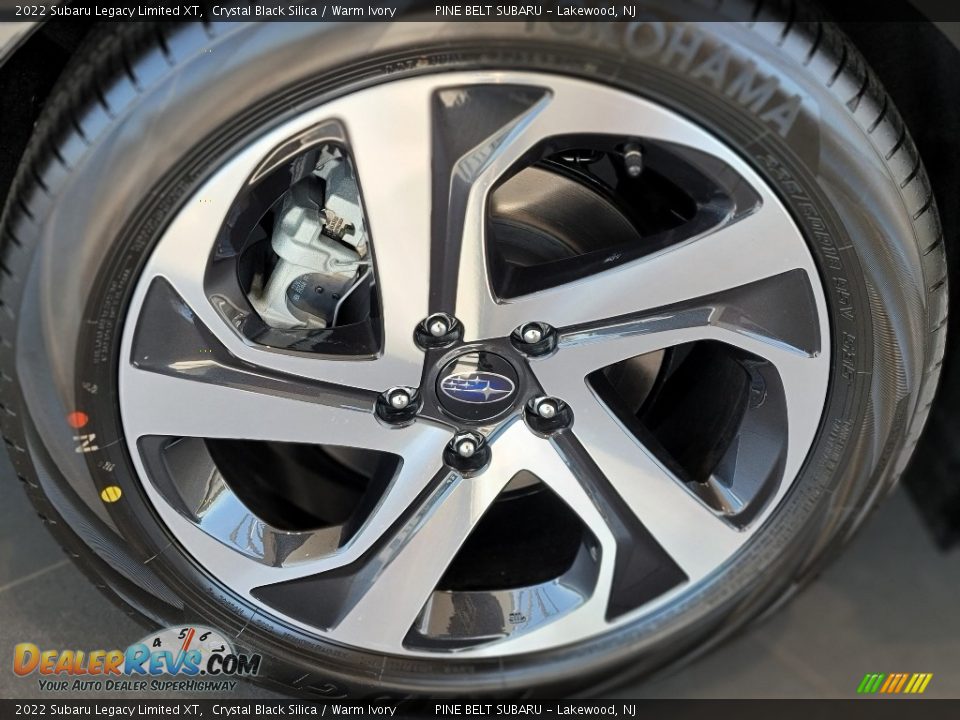 2022 Subaru Legacy Limited XT Crystal Black Silica / Warm Ivory Photo #13