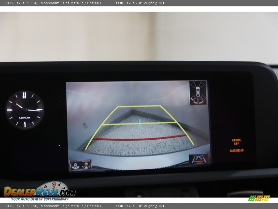 2019 Lexus ES 350 Moonbeam Beige Metallic / Chateau Photo #11