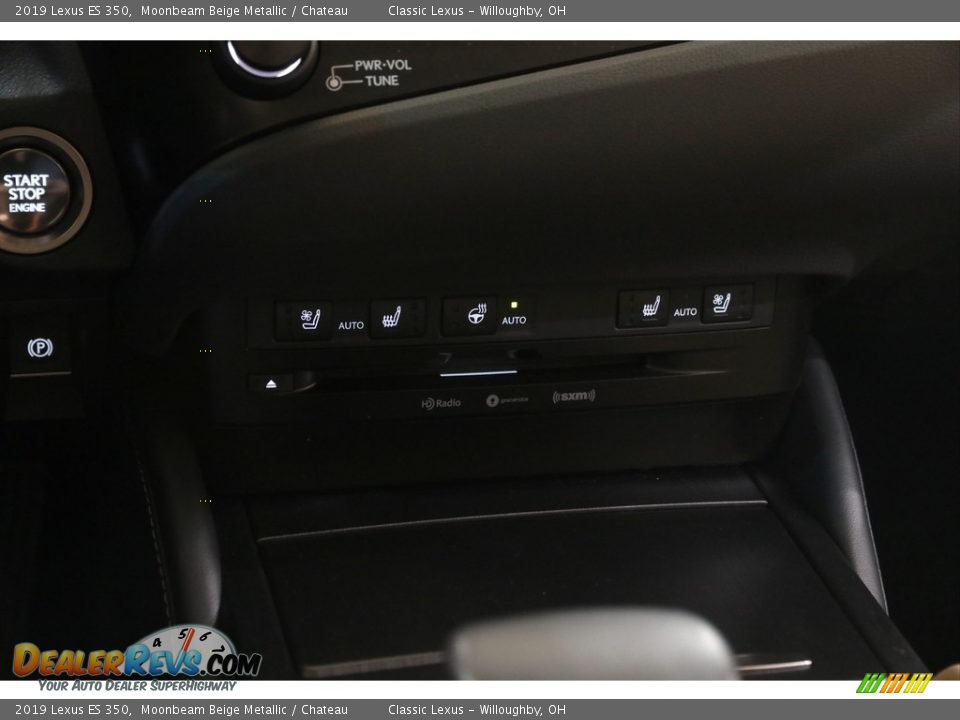 2019 Lexus ES 350 Moonbeam Beige Metallic / Chateau Photo #12