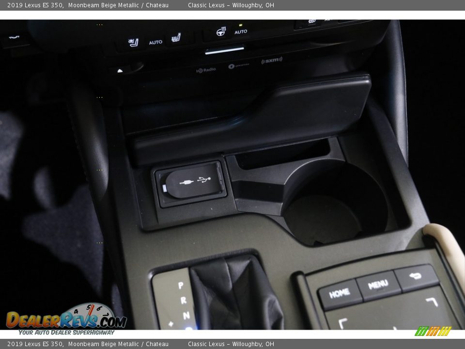 2019 Lexus ES 350 Moonbeam Beige Metallic / Chateau Photo #14