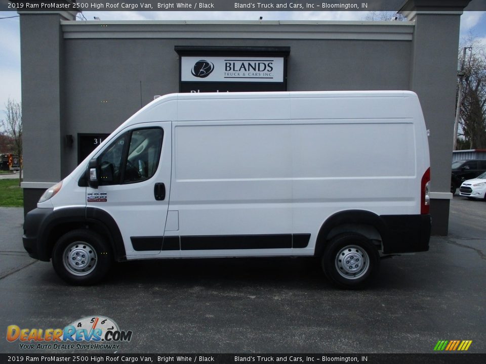 2019 Ram ProMaster 2500 High Roof Cargo Van Bright White / Black Photo #1