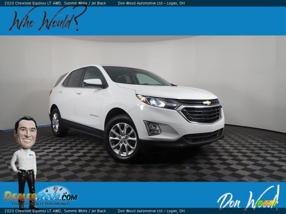 2020 Chevrolet Equinox LT AWD Summit White / Jet Black Photo #1