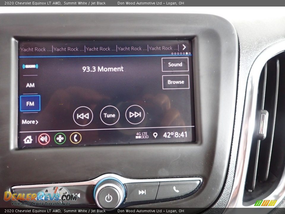 2020 Chevrolet Equinox LT AWD Summit White / Jet Black Photo #2