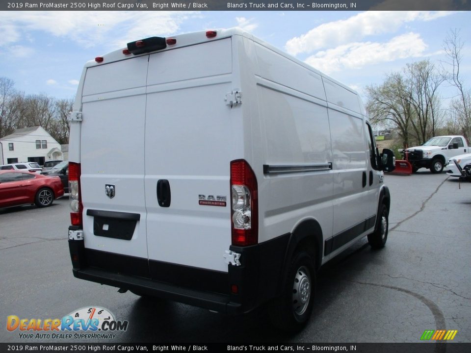 2019 Ram ProMaster 2500 High Roof Cargo Van Bright White / Black Photo #4