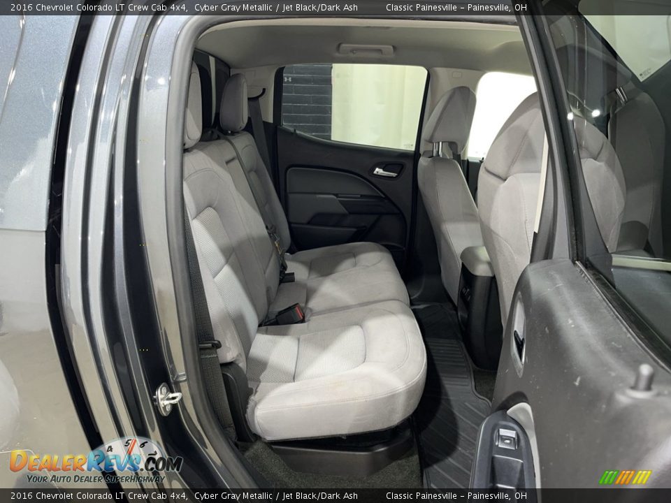 2016 Chevrolet Colorado LT Crew Cab 4x4 Cyber Gray Metallic / Jet Black/Dark Ash Photo #24