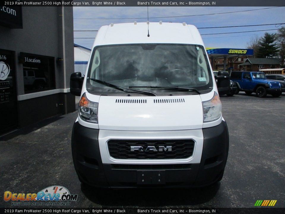 2019 Ram ProMaster 2500 High Roof Cargo Van Bright White / Black Photo #21