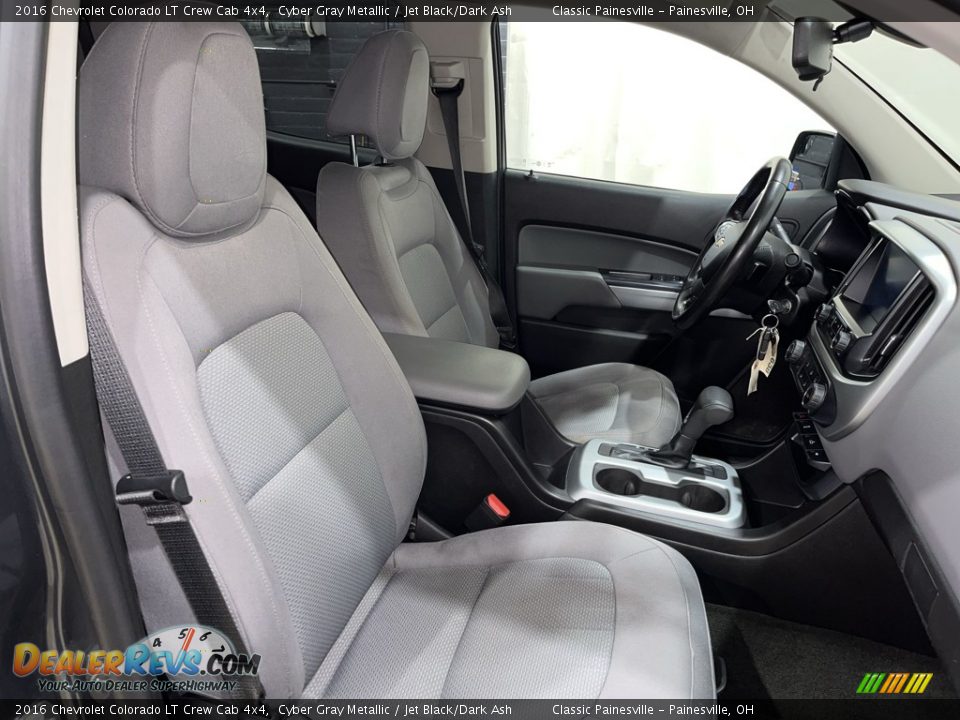 2016 Chevrolet Colorado LT Crew Cab 4x4 Cyber Gray Metallic / Jet Black/Dark Ash Photo #25