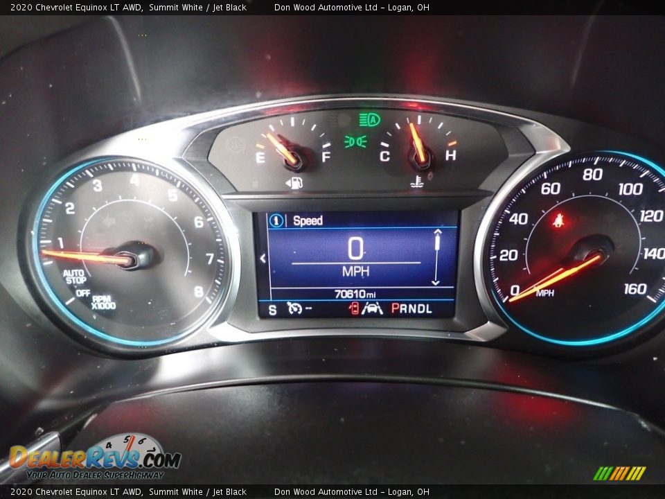 2020 Chevrolet Equinox LT AWD Summit White / Jet Black Photo #22