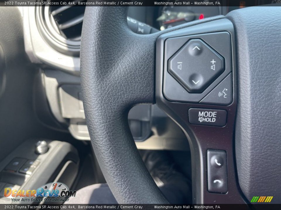 2022 Toyota Tacoma SR Access Cab 4x4 Steering Wheel Photo #17