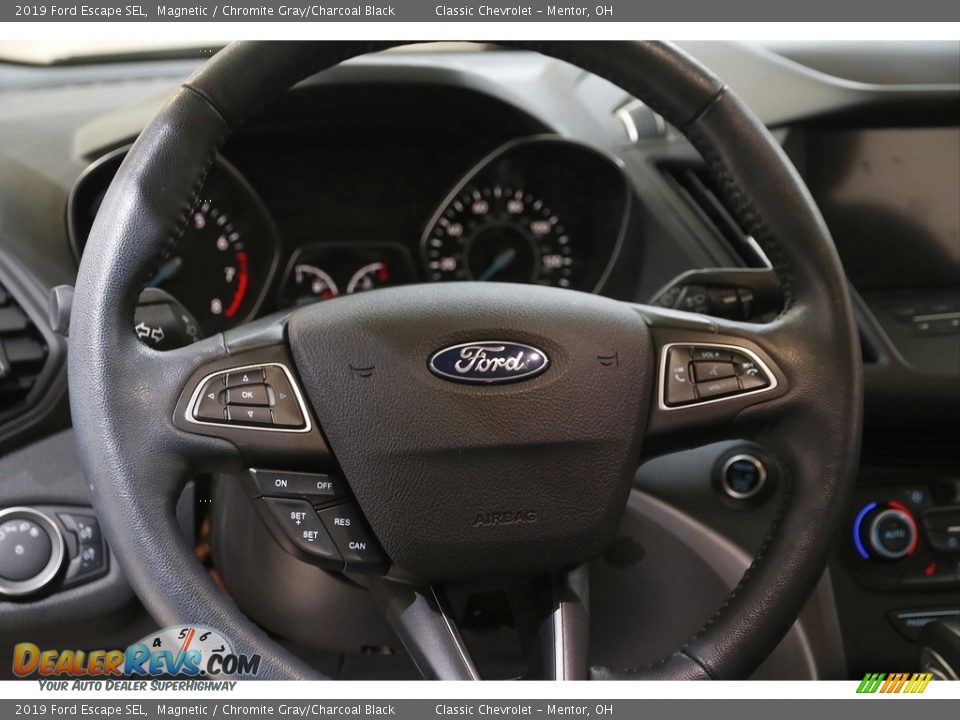 2019 Ford Escape SEL Magnetic / Chromite Gray/Charcoal Black Photo #7