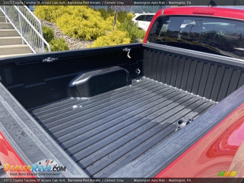 2022 Toyota Tacoma SR Access Cab 4x4 Barcelona Red Metallic / Cement Gray Photo #26