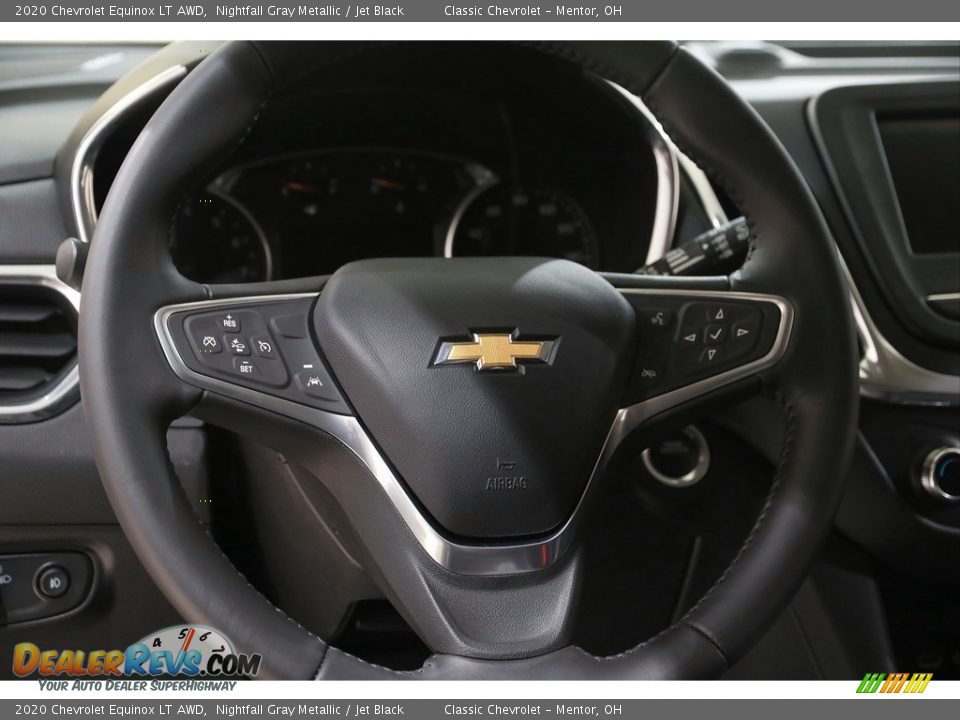 2020 Chevrolet Equinox LT AWD Nightfall Gray Metallic / Jet Black Photo #7