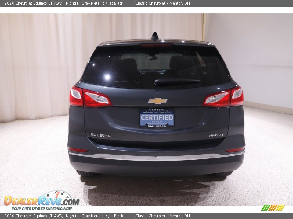 2020 Chevrolet Equinox LT AWD Nightfall Gray Metallic / Jet Black Photo #17