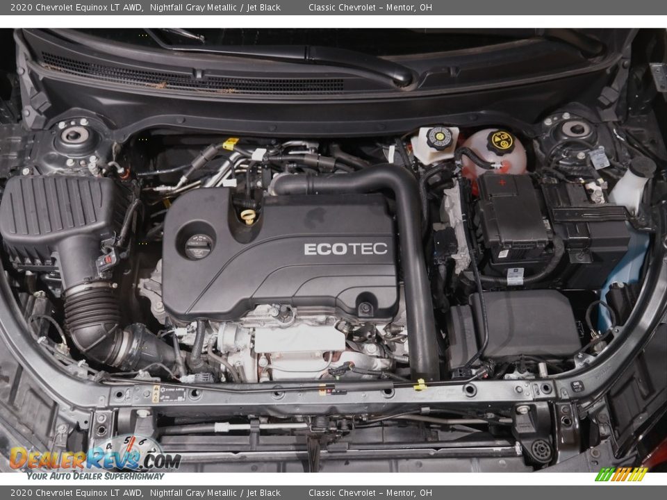 2020 Chevrolet Equinox LT AWD Nightfall Gray Metallic / Jet Black Photo #18