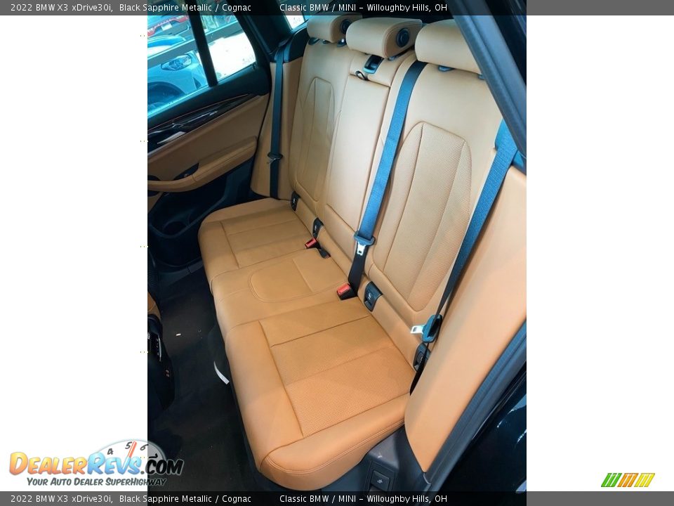 Rear Seat of 2022 BMW X3 xDrive30i Photo #5