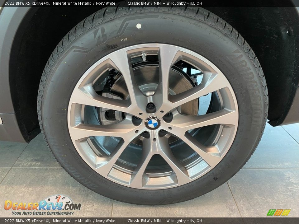 2022 BMW X5 xDrive40i Wheel Photo #3