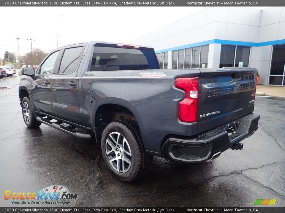 2020 Chevrolet Silverado 1500 Custom Trail Boss Crew Cab 4x4 Shadow Gray Metallic / Jet Black Photo #4