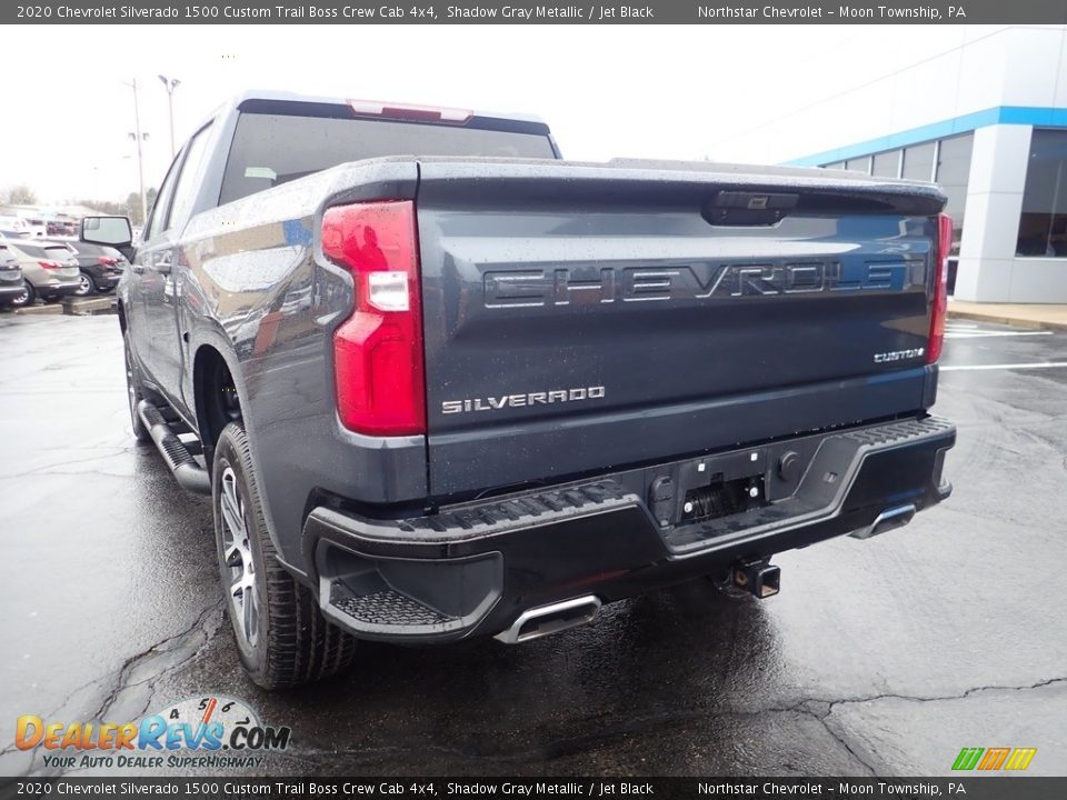 2020 Chevrolet Silverado 1500 Custom Trail Boss Crew Cab 4x4 Shadow Gray Metallic / Jet Black Photo #5