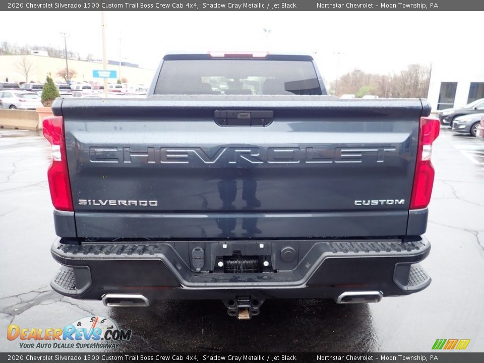 2020 Chevrolet Silverado 1500 Custom Trail Boss Crew Cab 4x4 Shadow Gray Metallic / Jet Black Photo #6