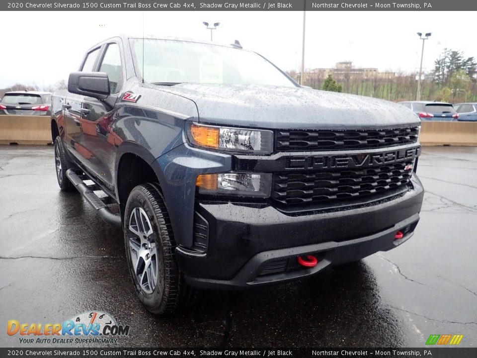 2020 Chevrolet Silverado 1500 Custom Trail Boss Crew Cab 4x4 Shadow Gray Metallic / Jet Black Photo #11