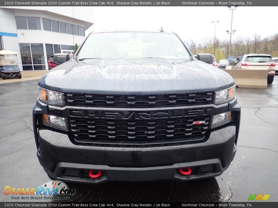 2020 Chevrolet Silverado 1500 Custom Trail Boss Crew Cab 4x4 Shadow Gray Metallic / Jet Black Photo #12