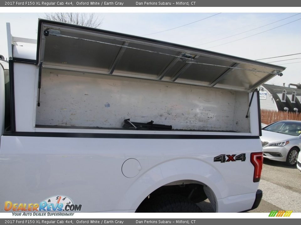2017 Ford F150 XL Regular Cab 4x4 Oxford White / Earth Gray Photo #11