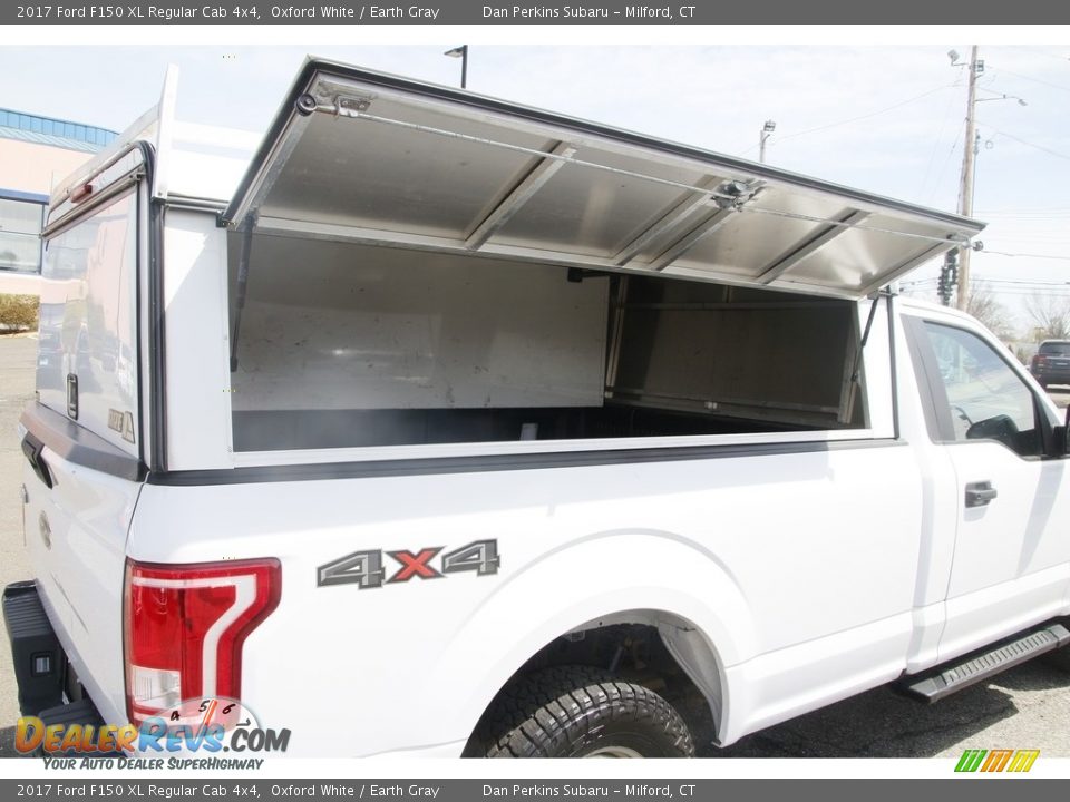 2017 Ford F150 XL Regular Cab 4x4 Oxford White / Earth Gray Photo #13