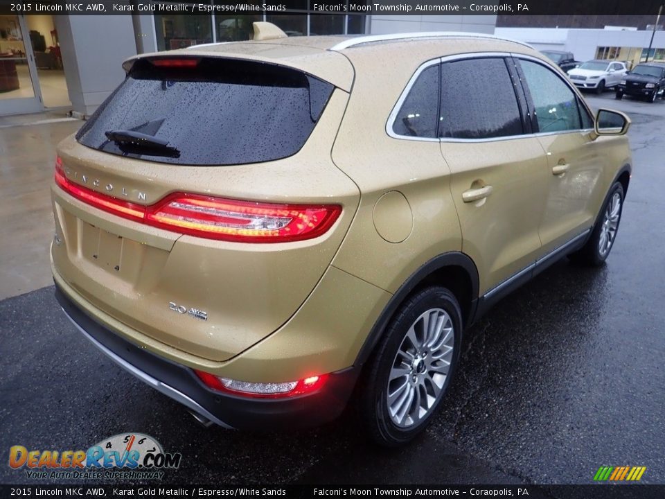 Karat Gold Metallic 2015 Lincoln MKC AWD Photo #2