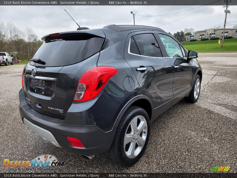 2016 Buick Encore Convenience AWD Quicksilver Metallic / Ebony Photo #3