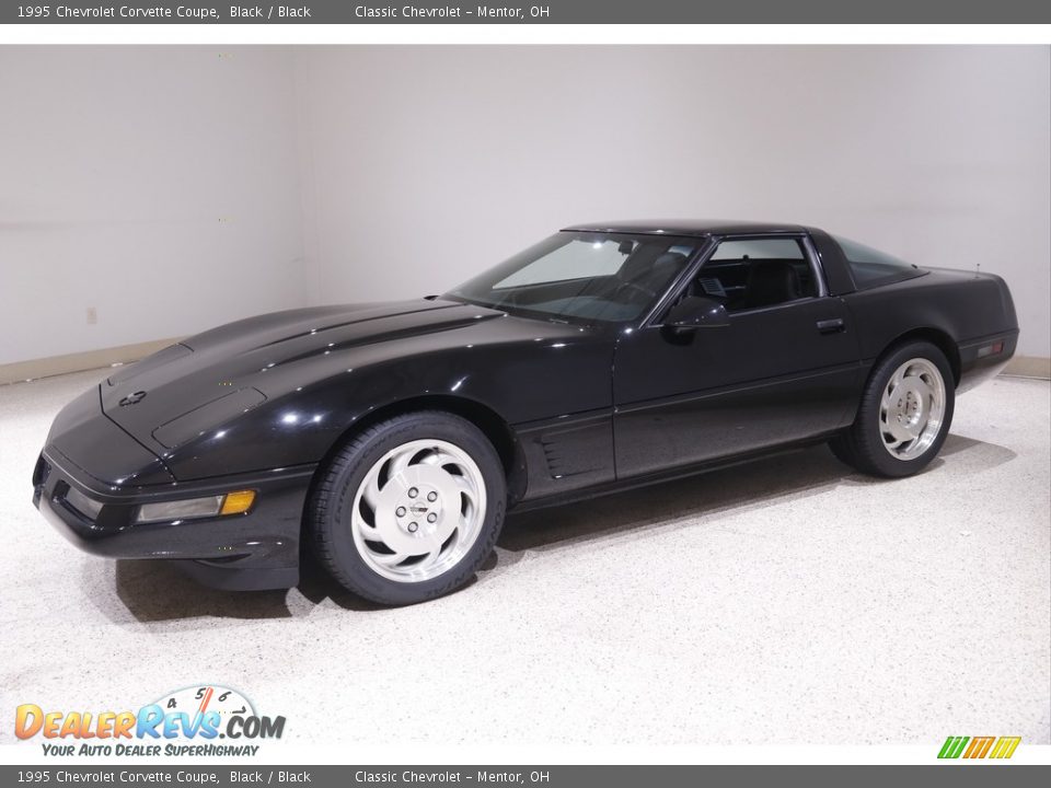 1995 Chevrolet Corvette Coupe Black / Black Photo #4