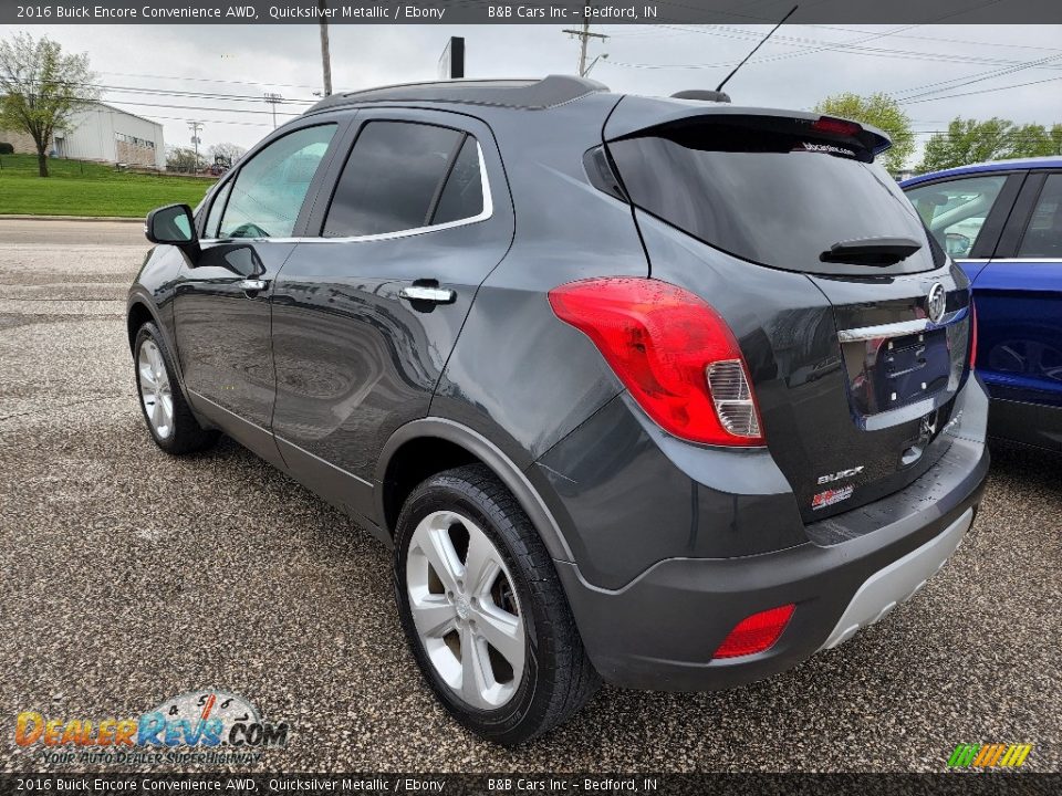 2016 Buick Encore Convenience AWD Quicksilver Metallic / Ebony Photo #5