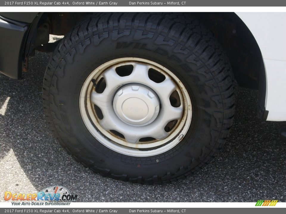 2017 Ford F150 XL Regular Cab 4x4 Oxford White / Earth Gray Photo #19