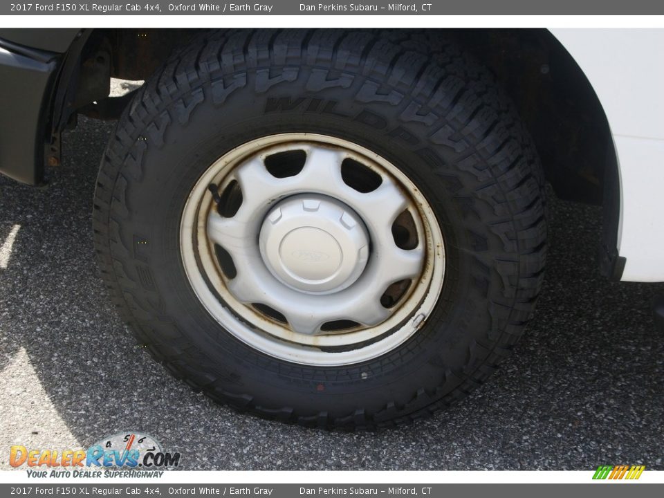 2017 Ford F150 XL Regular Cab 4x4 Oxford White / Earth Gray Photo #20