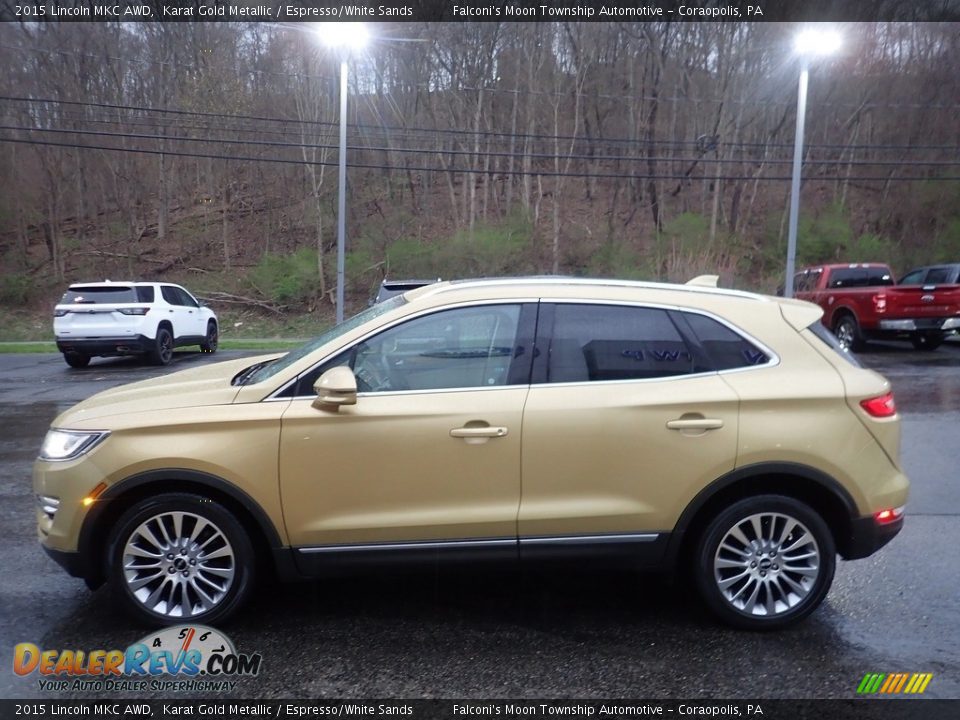 Karat Gold Metallic 2015 Lincoln MKC AWD Photo #6