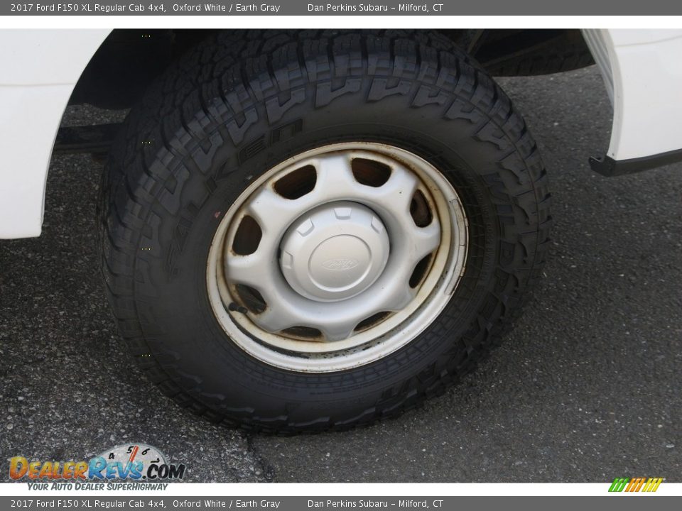 2017 Ford F150 XL Regular Cab 4x4 Oxford White / Earth Gray Photo #21